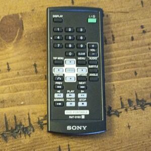 Sony RMT-D183 Remote Control for Portable DVD Player OEM Replacement Black